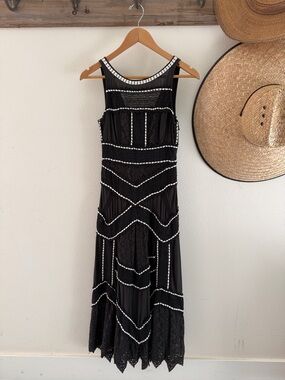 Stunning Brocade & Embroidery Leifsdottir Dress